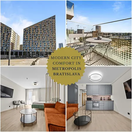 Ac Metropolis With Balcony - Old Town & Nivy Apartment